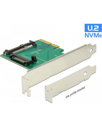 DeLOCK PCIe x4 card>1x int. NVMe St - SFF-8639
