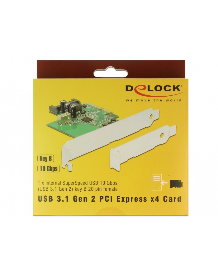 DeLOCK Exp. Card>1x intern 3.1 główny