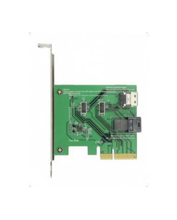 DeLOCK PCIe x4 NVMe-1xSFF-8654 4i 1 x intern SFF-8643 LP