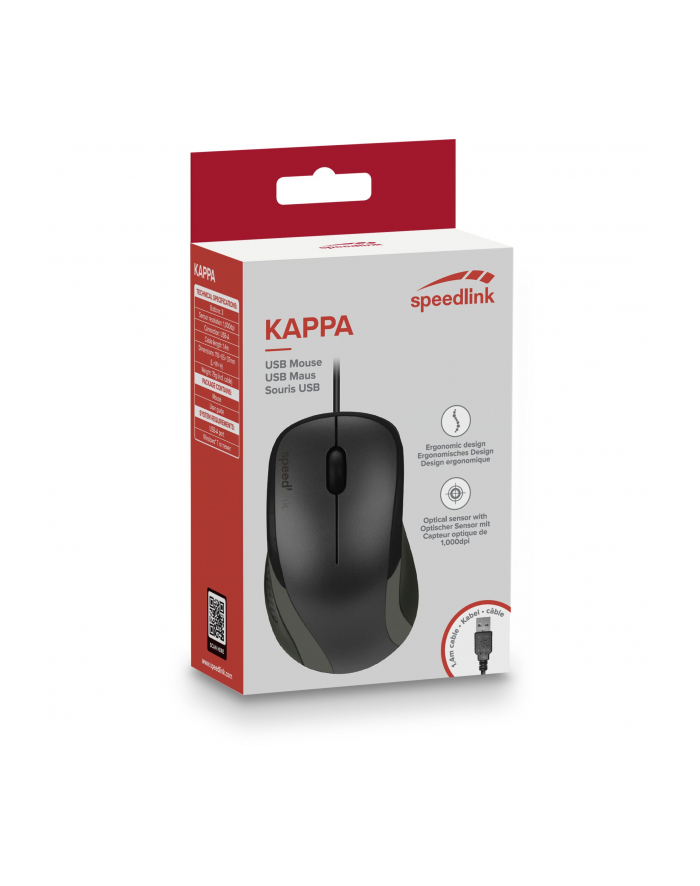 Speedlink KAPPA Mouse - USB black główny