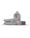 Lindy port lock 4pcs. with - Code red - nr 46