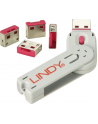 Lindy port lock 4pcs. with - Code red - nr 52