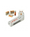 Lindy port lock 4pcs. - Code Orange - nr 1