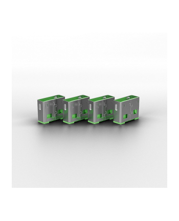 Lindy port lock 10pcs. - Code green