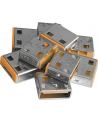 Lindy port lock 10pcs. - Code Orange - nr 34