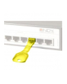 Lindy RJ45 Port Lock 10pcs - Code yellow - nr 7