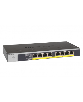 Netgear GS108LP PoE/GE/UNM/08 - 8x PoE+, PoE-Budget 60,5W