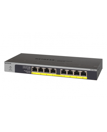 Netgear GS108LP PoE/GE/UNM/08 - 8x PoE+, PoE-Budget 60,5W