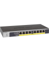 Netgear GS108LP PoE/GE/UNM/08 - 8x PoE+, PoE-Budget 60,5W - nr 42