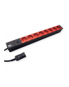 Bachmann power strip 19 '' 1HE 333.538 - 8xPockets 1xFUSE 10A - nr 17