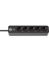 Brennenstuhl Ecolor power strip 5-fold black - nr 1