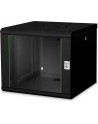 Digitus 19  wall 509x600x600mm - black - RAL9005 - nr 8