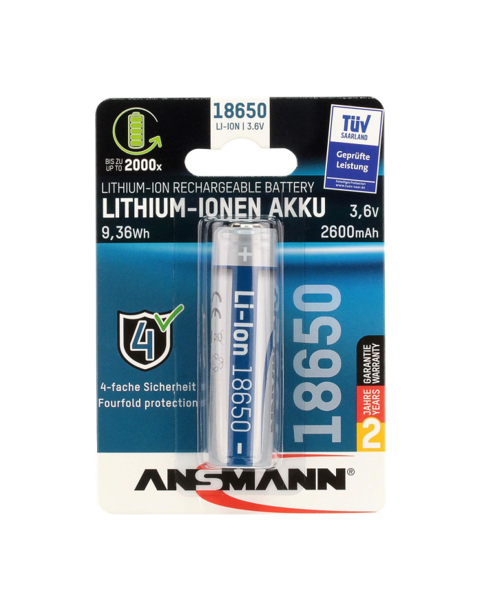 ansmann Ans Li-ion battery 18650 główny