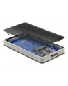 DeLOCK External housing M.2/KeyB SSD->USB 3.0 B - Socket with encryption function - nr 18