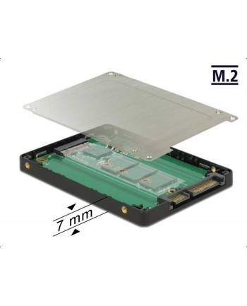 DeLOCK 2.5 converter SATA 22Pin> M.2