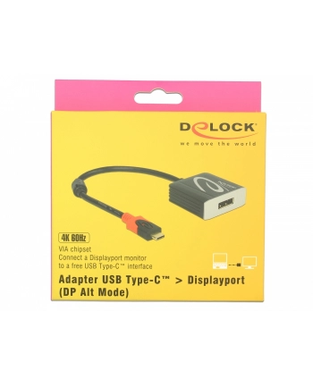 DeLOCK C plug> Displayport Rifle