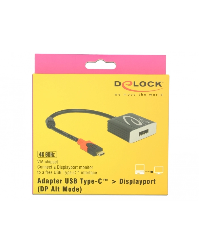 DeLOCK C plug> Displayport Rifle główny