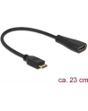 DeLOCK HDMI - mini C St-Bu 23cm - nr 15