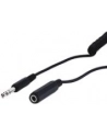 goobay extension spiral 6.3mm - black 5.0m - nr 5
