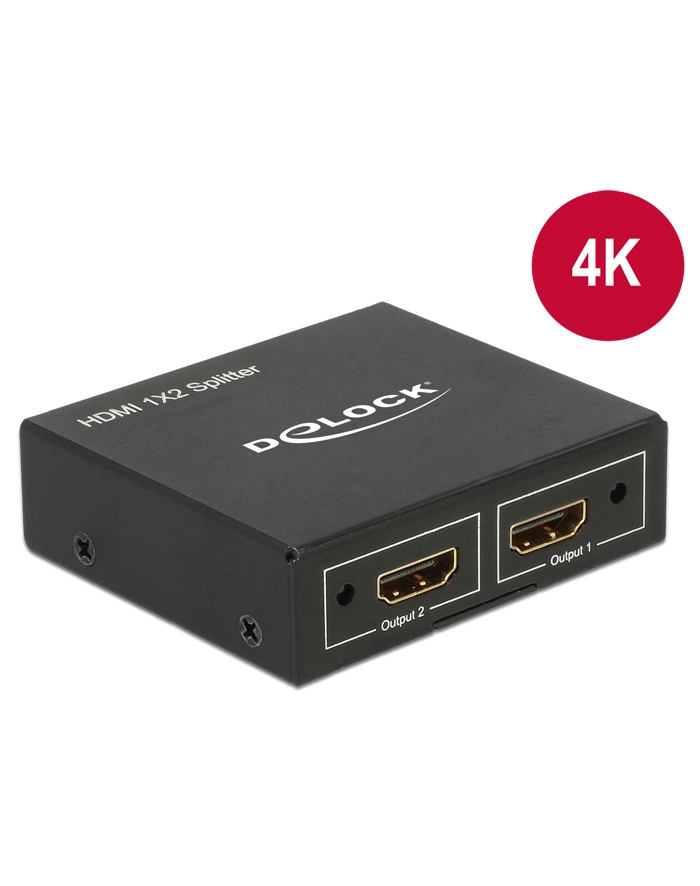 DeLOCK Splitter HDMI blue > 2x HDMI blue 4K główny