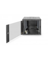 Digitus 19  wall 509x600x600mm - black - RAL9005 - nr 10