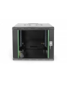 Digitus 19  wall 509x600x600mm - black - RAL9005 - nr 12