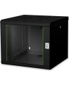 Digitus 19  wall 509x600x600mm - black - RAL9005 - nr 7