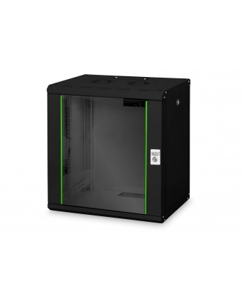 Digitus 19  wall 643x600x450mm - black 12HE - RAL9005 nr 1