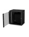 Digitus 19  wall 643x600x450mm - black 12HE - RAL9005 - nr 7