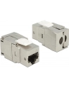 DeLOCK Keystone RJ45 Bu/Bu Cat.6 silver - nr 13