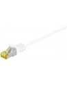 goobay Patch cable SFTP m.Cat7 white 7,50m - LSZH - nr 7