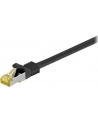 goobay Patch cable SFTP m.Cat7 black 7,50m - LSZH - nr 17
