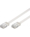 goobay Cat5e U/UTP flat white 5,00m - nr 9