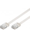 goobay Cat5e U/UTP flat white 7,00m - nr 8