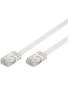 goobay Patch cable Cat6 U/UTP flat white 2,0m - nr 14