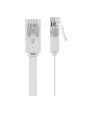 goobay Patch cable Cat6 U/UTP flat white 5,0m nr 1