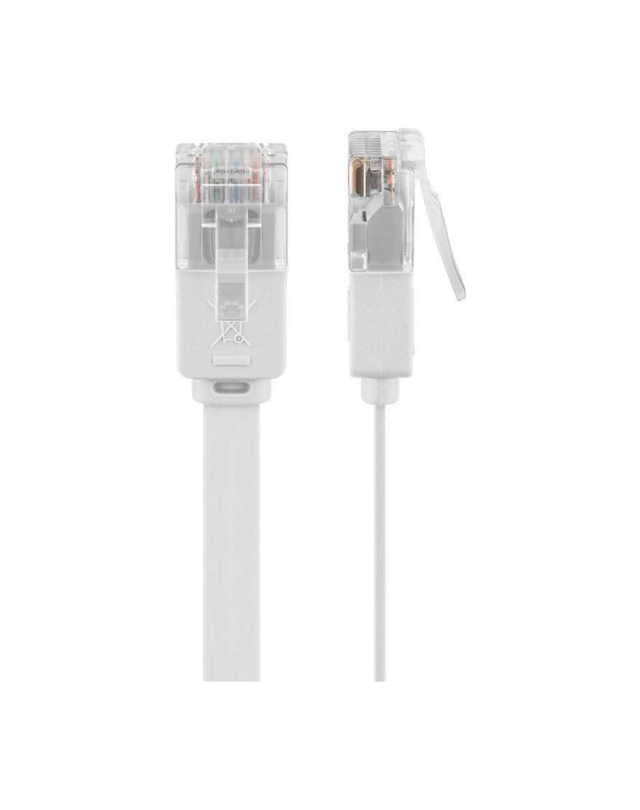 goobay Patch cable Cat6 U/UTP flat white 5,0m główny