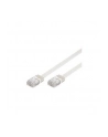 goobay Patch cable Cat6 U/UTP flat white 10,0m - nr 15