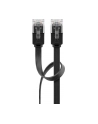 goobay Patch cable Cat6 U/UTP flat black 10,0m - nr 6