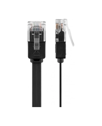 goobay Patch cable Cat6 U/UTP flat black 20,0m nr 2