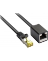 Good Connections patchcable extension RNS black 0,5m - Cat. 7, S / FTP, PiMF, LSOH, 600MHz OFC - nr 7