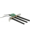 DeLOCK PCIe> 1x M.2 with 3 antennas - Low profile - nr 11