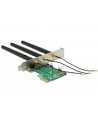 DeLOCK PCIe> 1x M.2 with 3 antennas - Low profile - nr 2