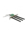 DeLOCK PCIe> 1x M.2 with 3 antennas - Low profile - nr 9