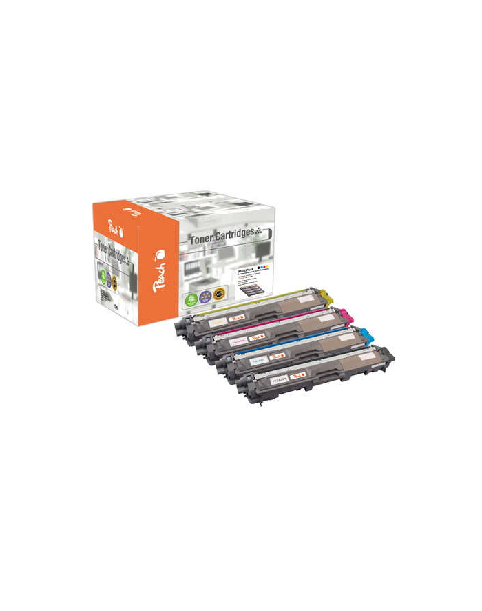 Peach Brother TN-242/246, Multi-Pack, PT655 4 toner cartridges główny