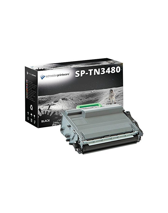 Peach Brother TN-3480, bk, PT776 1 toner cartridge główny