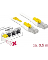 DeLOCK RJ45 Secure Cat. 6A 0,5m - nr 4