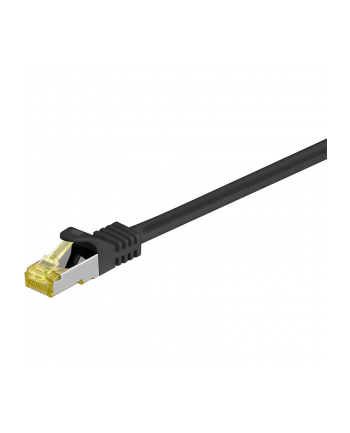 goobay Patch cable SFTP m.Cat7 black 1,00m - LSZH