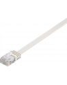 goobay Patch cable Cat6 U/UTP flat white 0,5m - nr 4