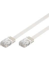 goobay Patch cable Cat6 U/UTP flat white 0,5m - nr 8